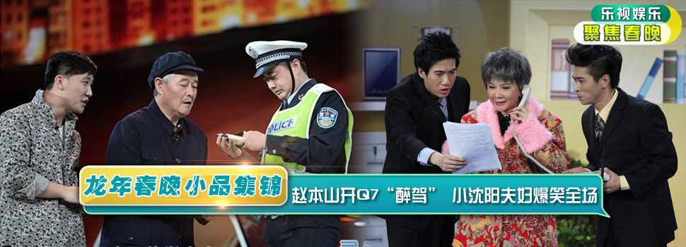2012龙年春节联欢晚会小品集锦