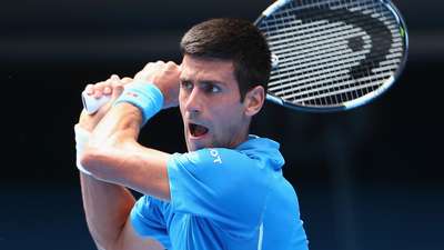 澳网男单半决赛  德约科维奇VS瓦林卡  201501