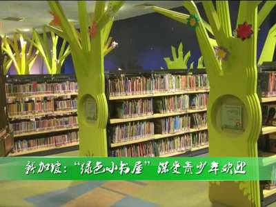 新加坡：“绿色小书屋”深受青少年欢迎