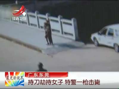 [视频]东莞20岁少女遇持刀劫持神色淡定:死就死呗