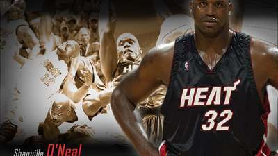 奥尼尔热火时期十大扣篮 隔扣拜纳姆+羞辱穆大