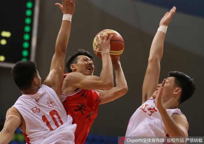全运青年男篮-赵岩昊19分辽宁胜天津 解放军胜