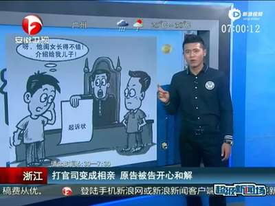 [视频]借贷官司变相亲会 被告看中原告女儿欲当亲家