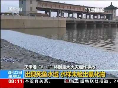 [视频]天津港“8·12”特别重大火灾爆炸事故：环境监测中心公布水样检测结果