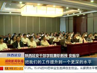 李微微率湖南党外人士代表“零距离”感受延安精神