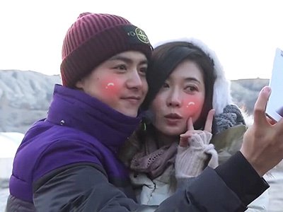 马天宇林志玲甜蜜搂腰合集