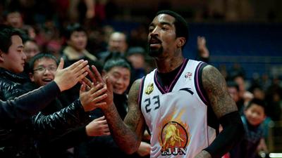 骑士神经刀JR史密斯CBA生涯集锦 肆虐篮筐演