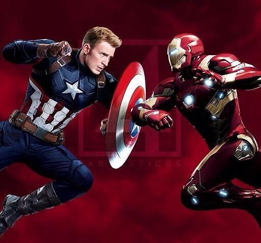 美队VS钢铁侠英雄内战 胸肌越大责任就越大