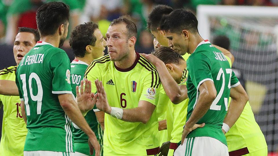 美洲杯C组:墨西哥1-1委内瑞拉