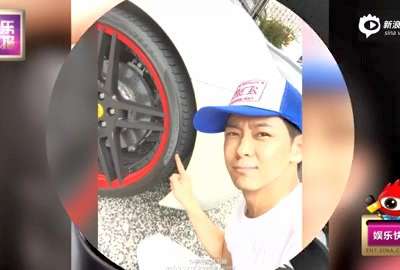 [视频]林志颖豪车轮胎被铁钉扎 晒自拍一脸哀怨