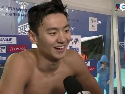 [视频]宁泽涛100米自由泳47秒84夺冠