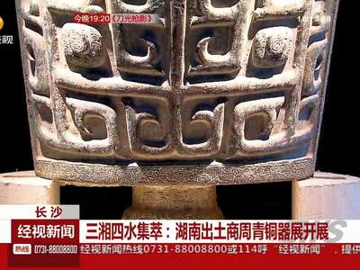 三湘四水集萃：湖南出土商周青铜器展开展