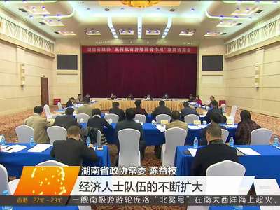 湖南省政协双周协商会 聚焦“发挥异地商会作用”