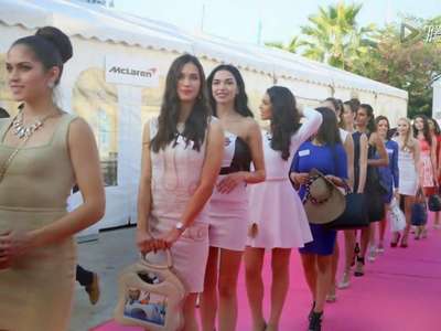 [视频]世界小姐亮相“海天盛筵” 靓模云集秀色可餐(图)