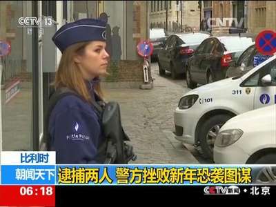 [视频]比利时：逮捕两人 警方挫败新年恐袭图谋