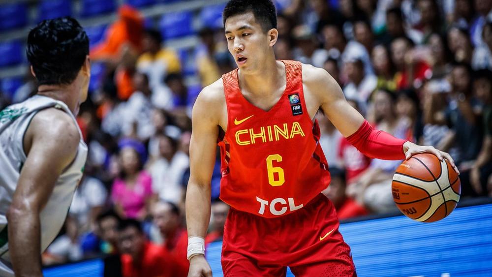 郭艾伦19分 中国61