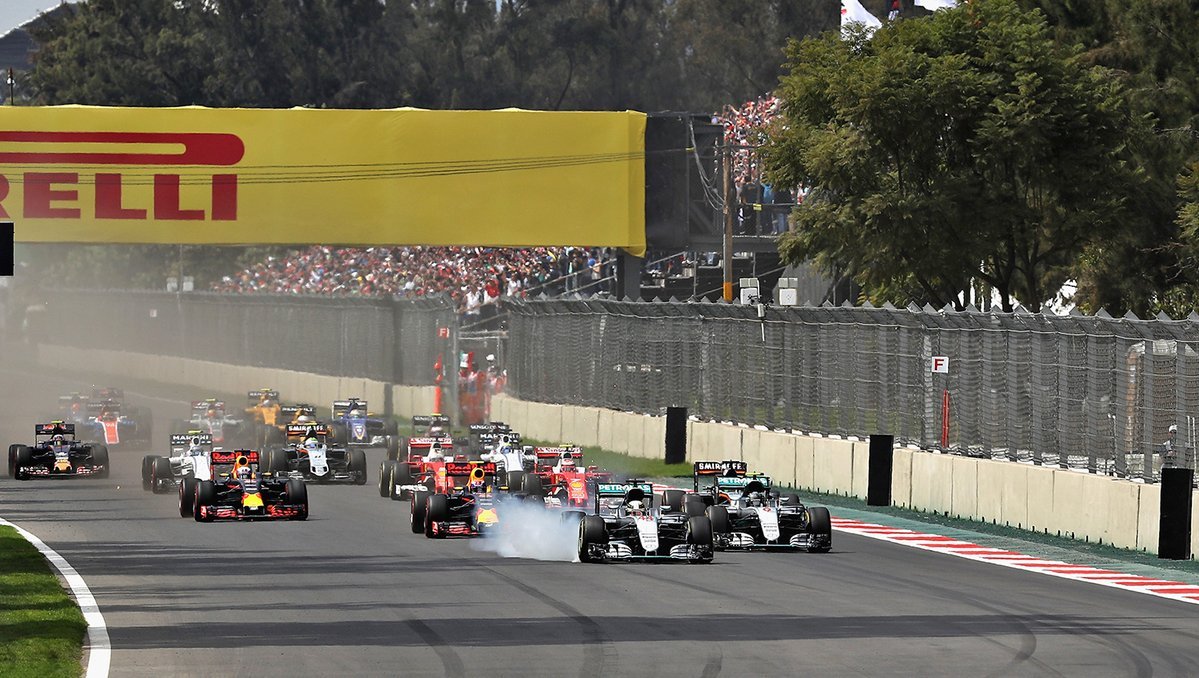 【图文】F1墨西哥站:汉密尔顿夺冠 维特尔恶斗