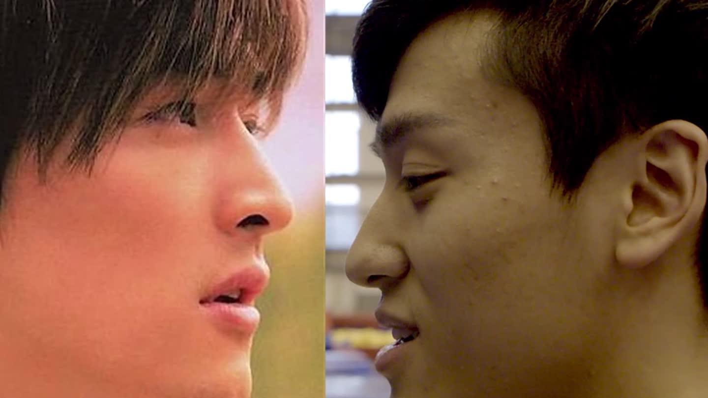 美女体验跳水前滚翻 奥运冠军贴心辅助依旧尖叫连连