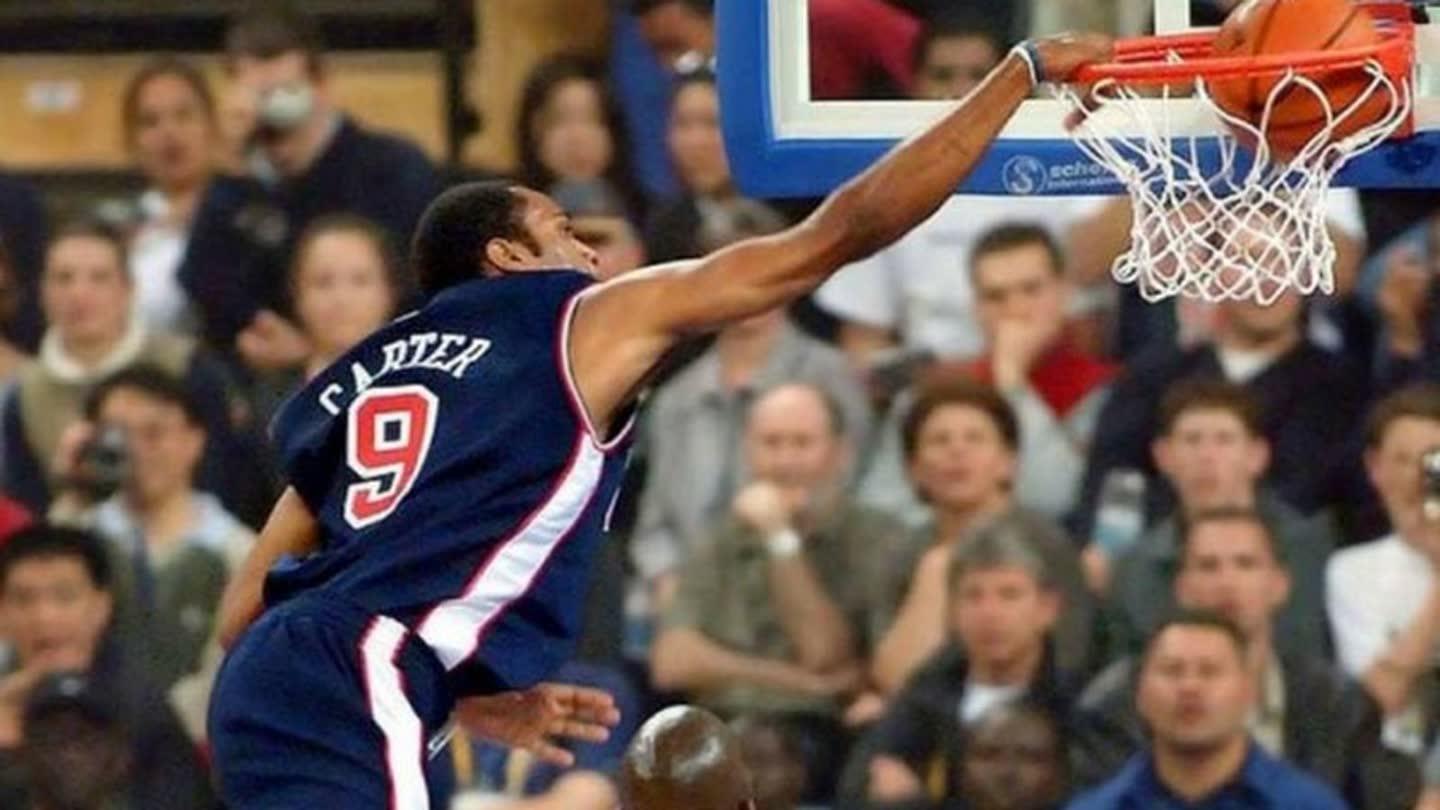 卡特死亡之扣!2000年梦之队无解进攻精华回顾