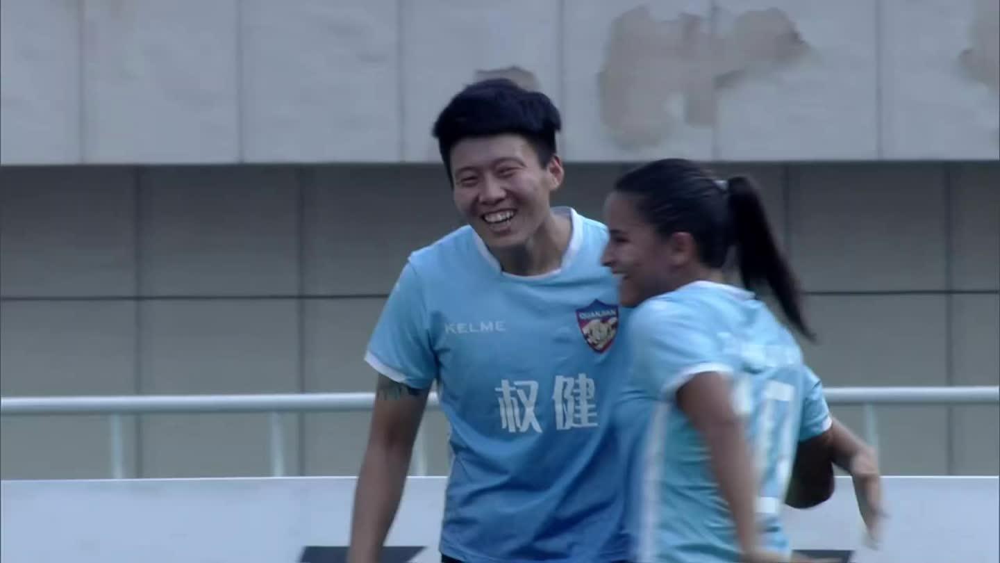 放军女足VS大连权健女足_2016年中国足球协