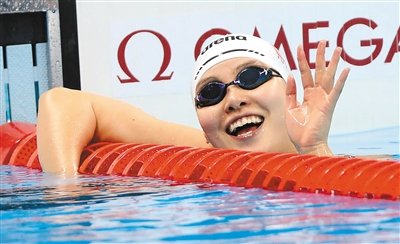 傅园慧红到世界 外媒直呼"本届奥运最可爱选手"