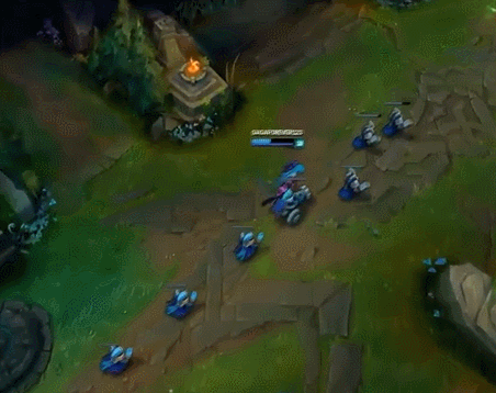 你知道当一个布隆为队友挡子弹的时候开金身