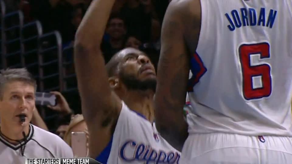 NBA本周五大搞笑瞬间 波特思考人生小乔丹急