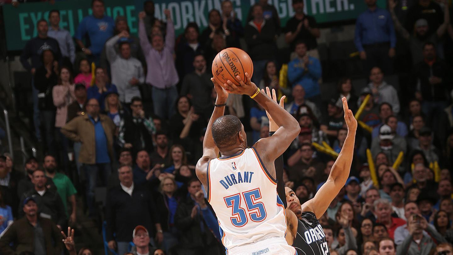 杜兰特谈绝杀:出手就知道这球有了