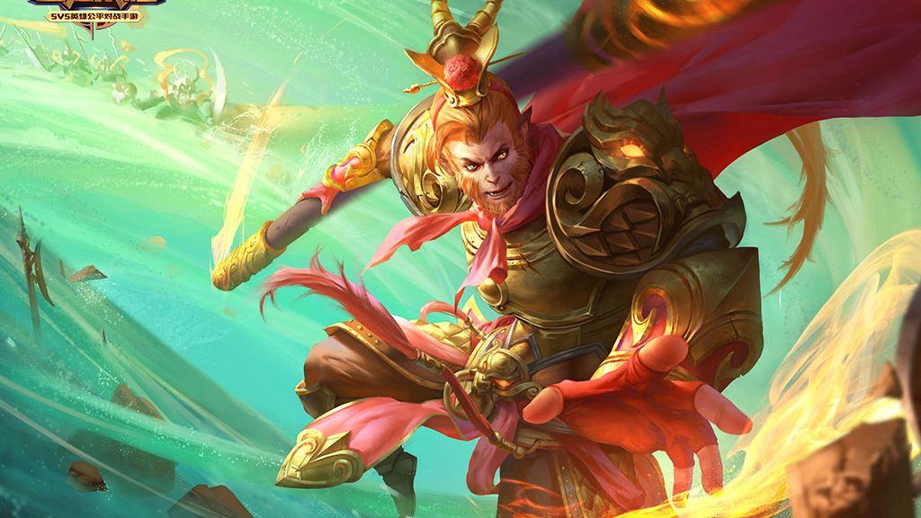 王者荣耀:孙悟空暴力四杀 一棍秒杀花木兰