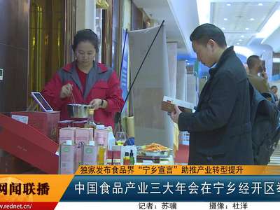 中国食品产业三大年会在宁乡经开区举行