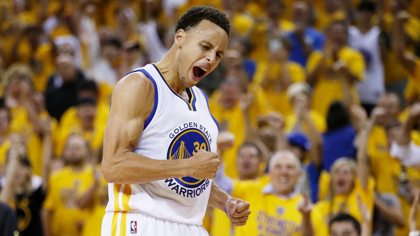 已加入表情包!总决赛G5库里庆祝动作集锦