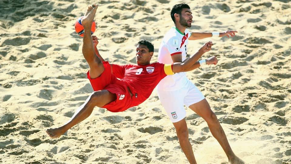 伊朗沙滩足球队VS巴西沙滩足球队_沙滩足球世