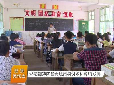 湘鄂赣皖四省会城市探讨乡村教师发展
