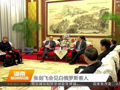 张剑飞会见白俄罗斯客人