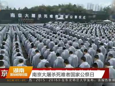 南京大屠杀死难者国家公祭日
