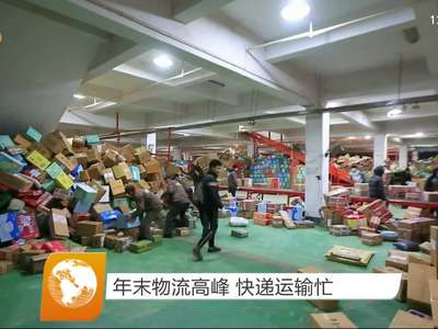 年末物流高峰 快递运输忙