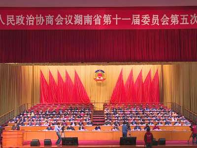 [全程回放]湖南省政协十一届五次会议第二次大会