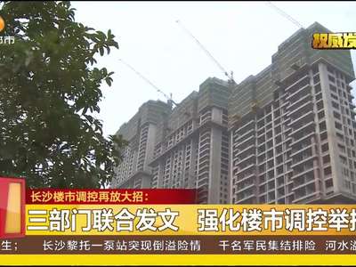 长沙楼市调控再放大招