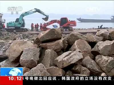 [视频]湖南长江段加速抢修崩岸险段