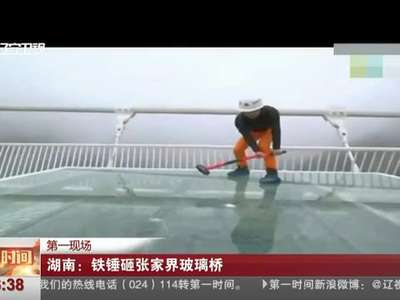 [视频]BBC记者铁锤猛砸张家界玻璃大桥 结果令人震惊