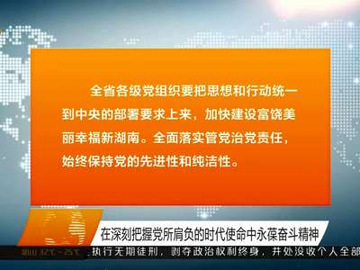 徐守盛主持召开省委常委会议 学习贯彻习近平总书记在庆祝建党95周年大会上的重要讲话精神