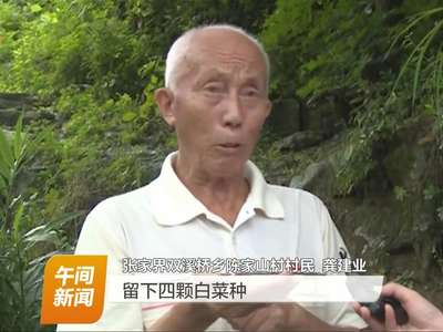 张家界：十块银元见证红军好作风