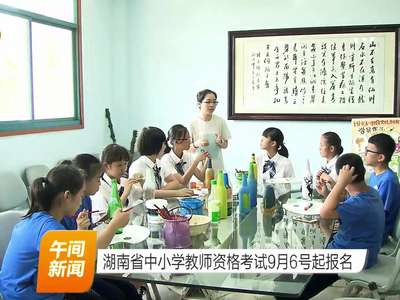 湖南省中小学教师资格考试9月6号起报名