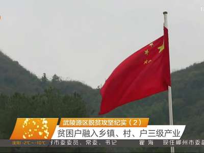 武陵源区脱贫攻坚纪实（2） 贫困户融入乡镇、村、户三级产业