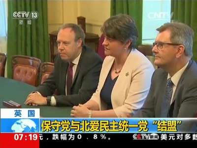 [视频]英国保守党与北爱民主统一党“结盟”