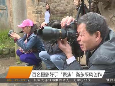 百名摄影好手“聚焦”衡东采风创作