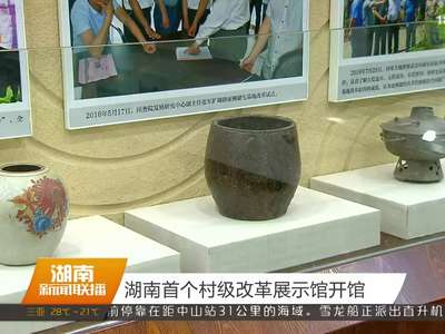 湖南首个村级改革展示馆开馆