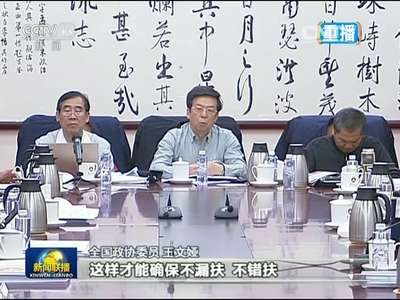 [视频]【代表委员议政建言】践行新发展理念 加快全面建成小康社会