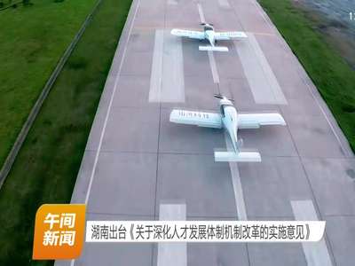 湖南出台《关于深化人才发展体制机制改革的实施意见》