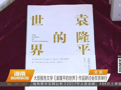 大型报告文学《袁隆平的世界》作品研讨会在京举行